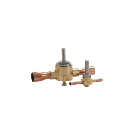 Emerson Solenoid Valve, 2-Way, Normally Closed, Pilot Operated, PTFE 047515